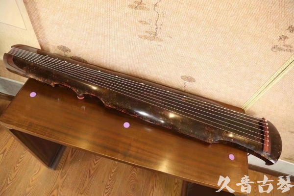 银川市●久音古琴  ●臻品推荐  20230516[犀牛皮纹伏羲]