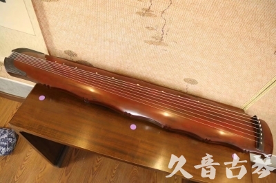 银川市●久音古琴  ●典藏系列 20230726 [红洒金竹节]